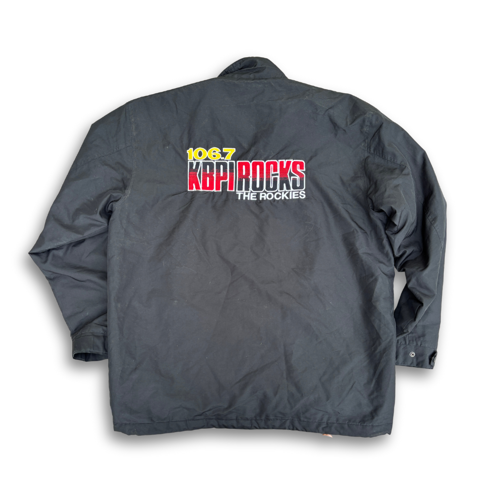 106.7 KBPI Radio Station Jacket VTG