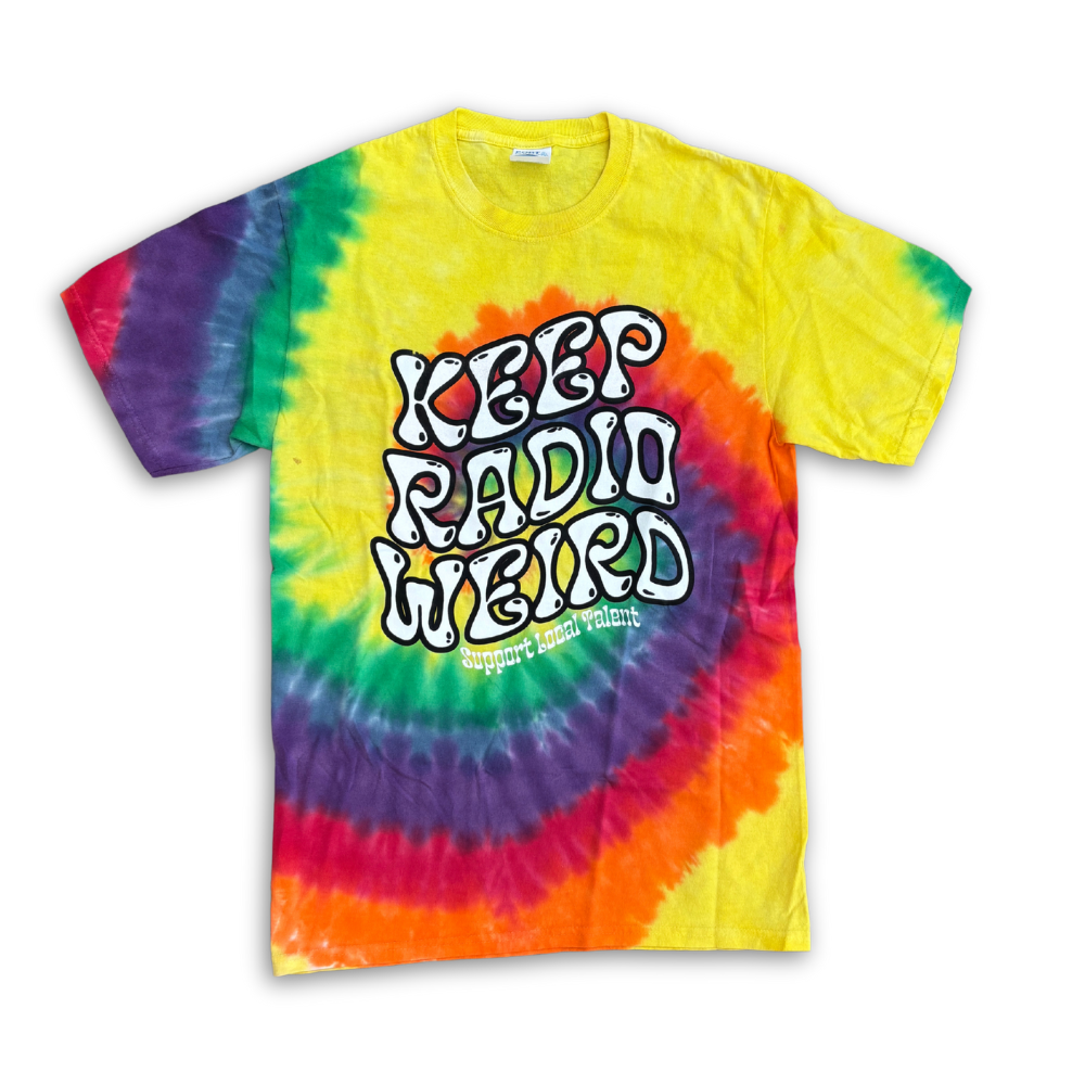 Keep Radio Weird Tie-Dye T-Shirt