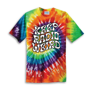 Keep Radio Weird Tie-Dye T-Shirt
