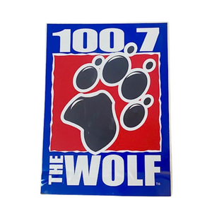 100.7 The Wolf SEATTLE (KKWF) Sticker