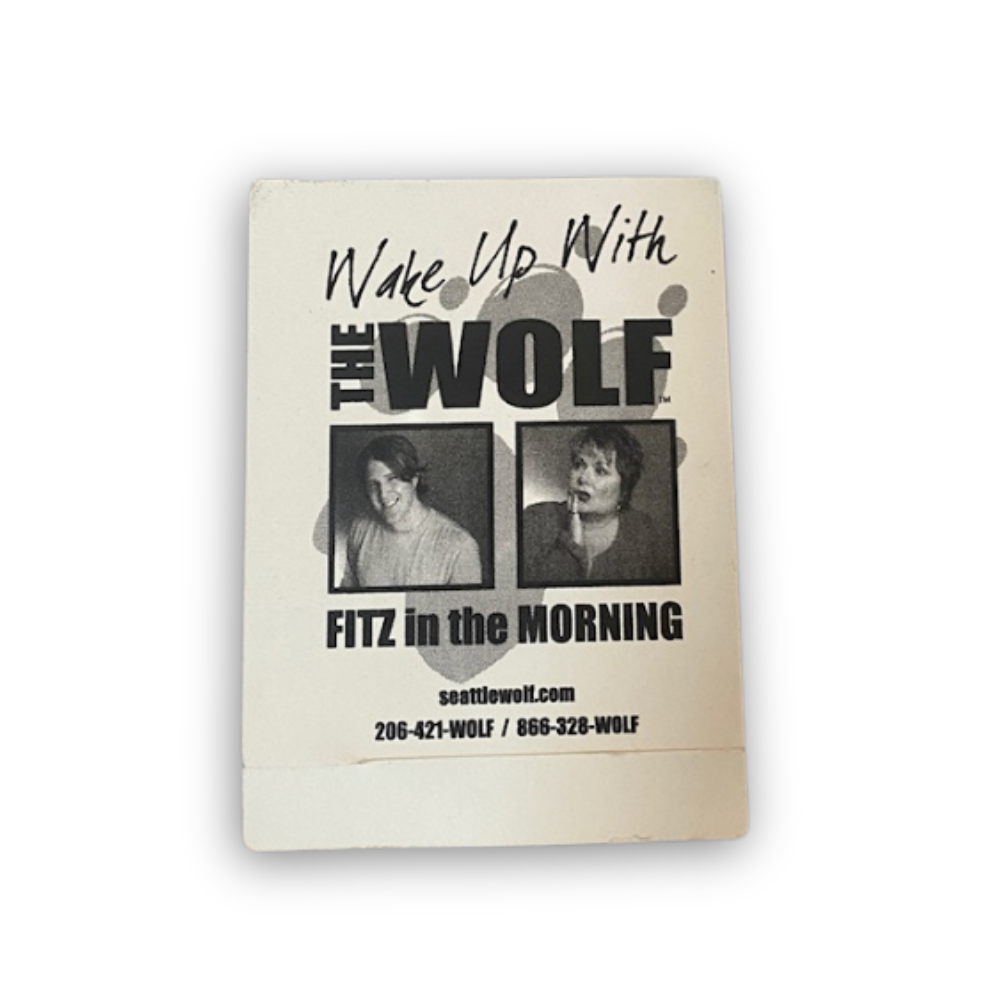 100.7 The Wolf SEATTLE (KKWF) Sticker