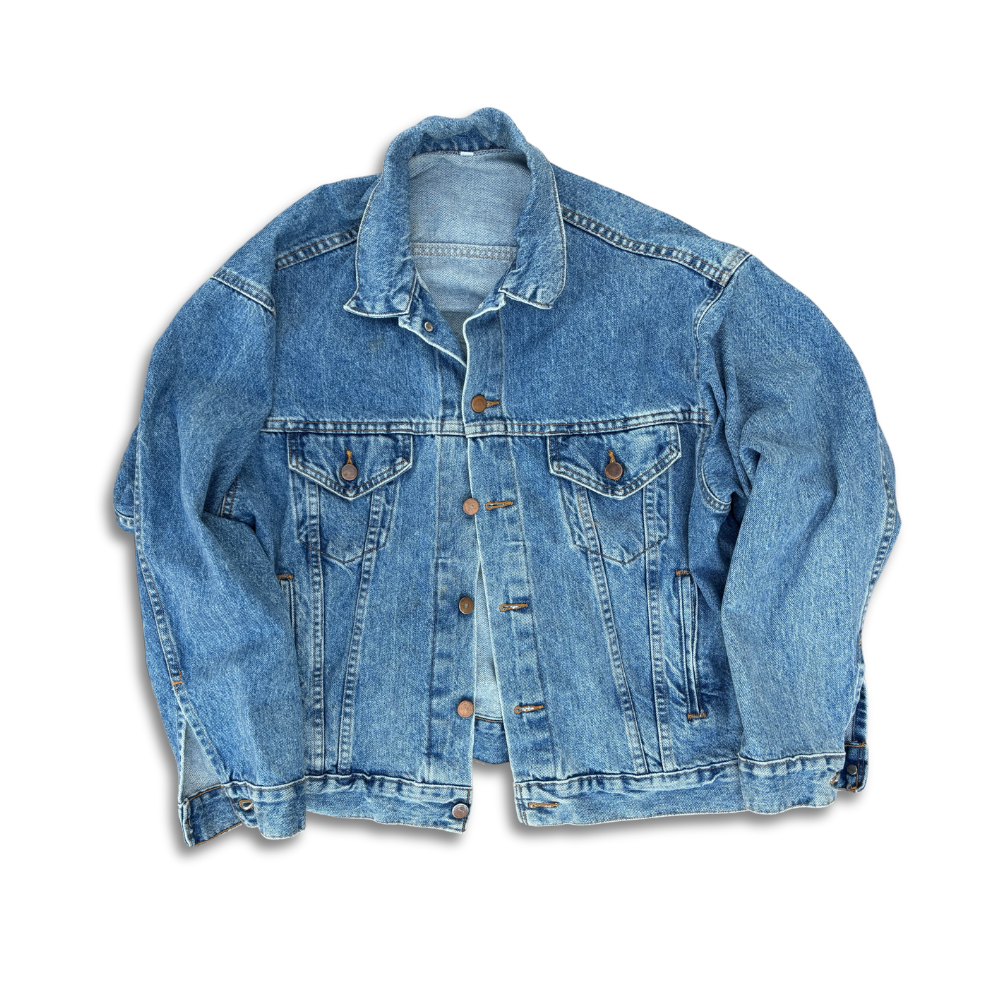 KROCK 92.3 FM Denim Jacket VTG