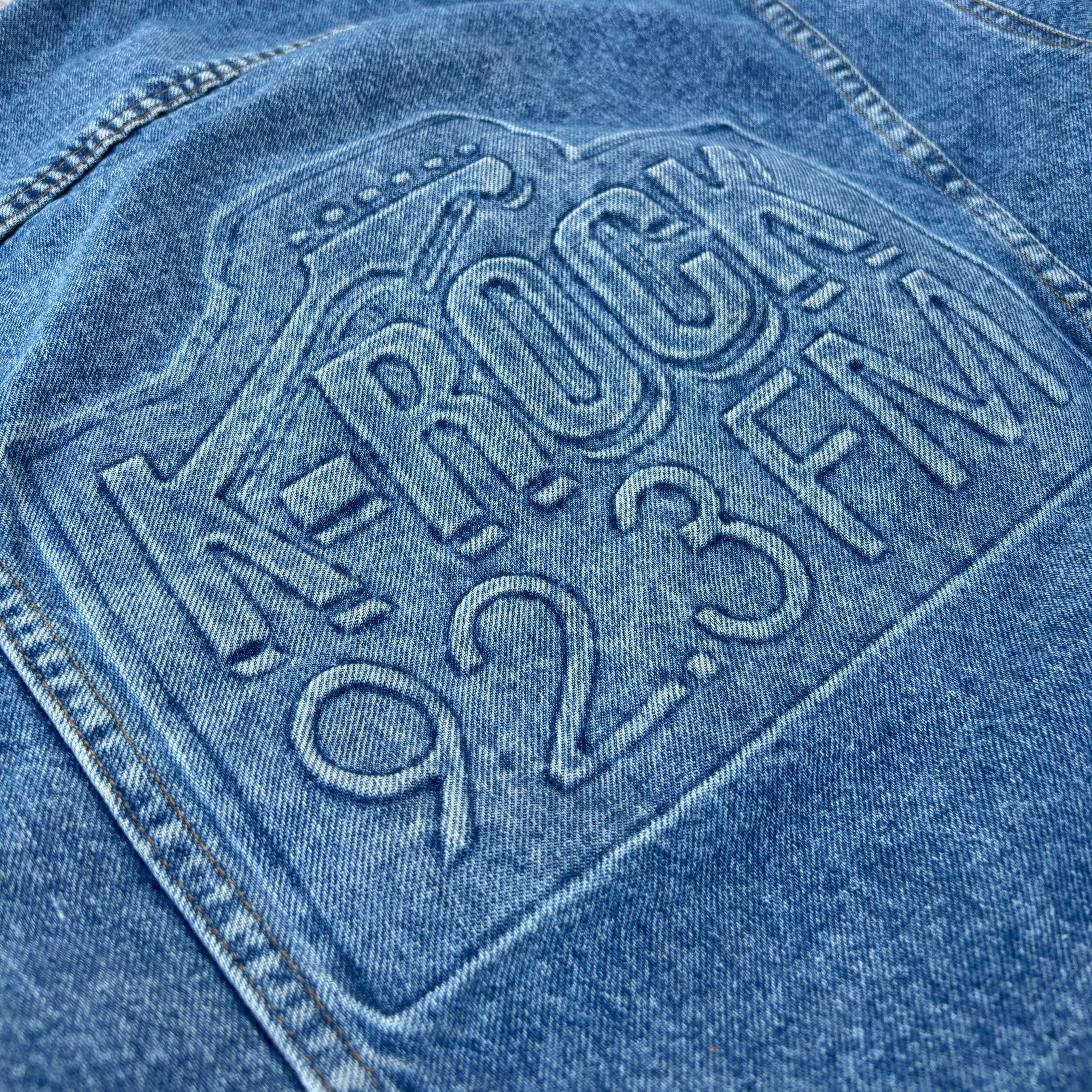 KROCK 92.3 FM Denim Jacket VTG