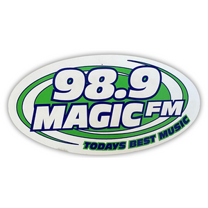 98.9 Magic FM (KKMG) Slogan Bumper Sticker