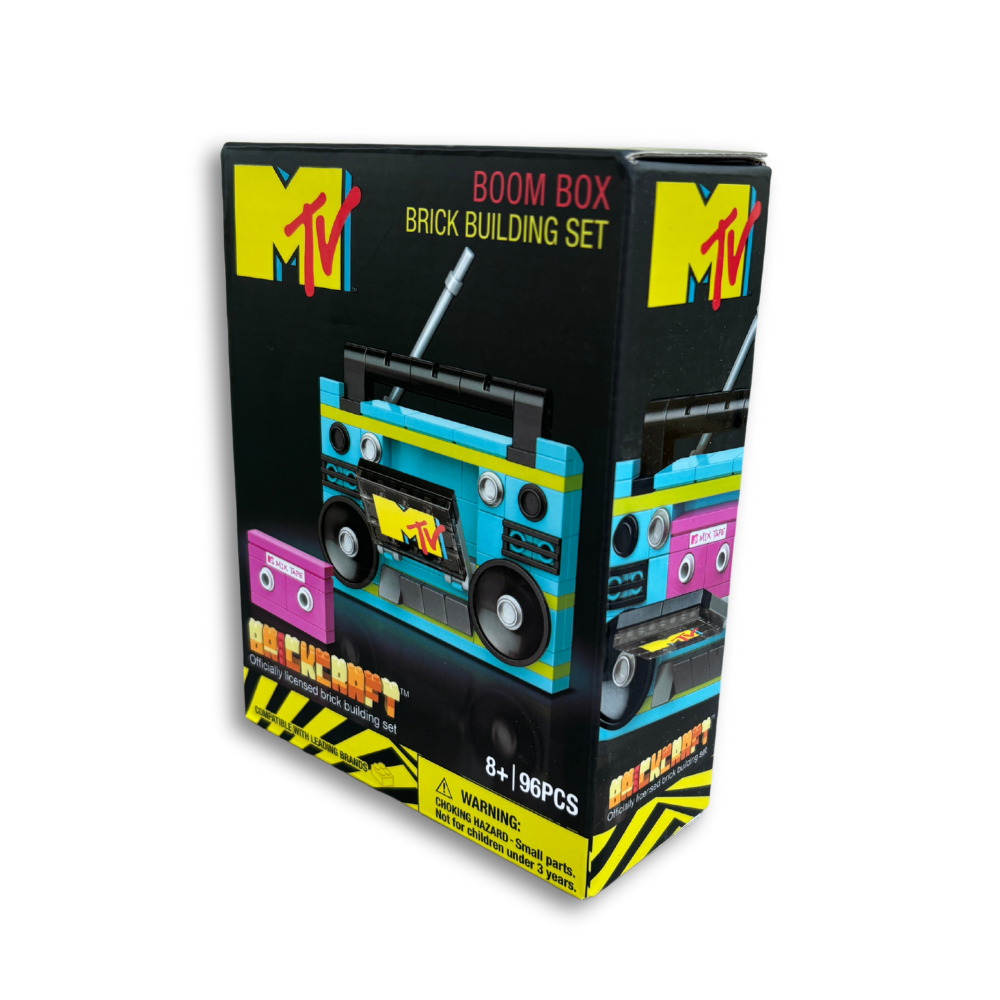 MTV Boom Box Brick Building Set