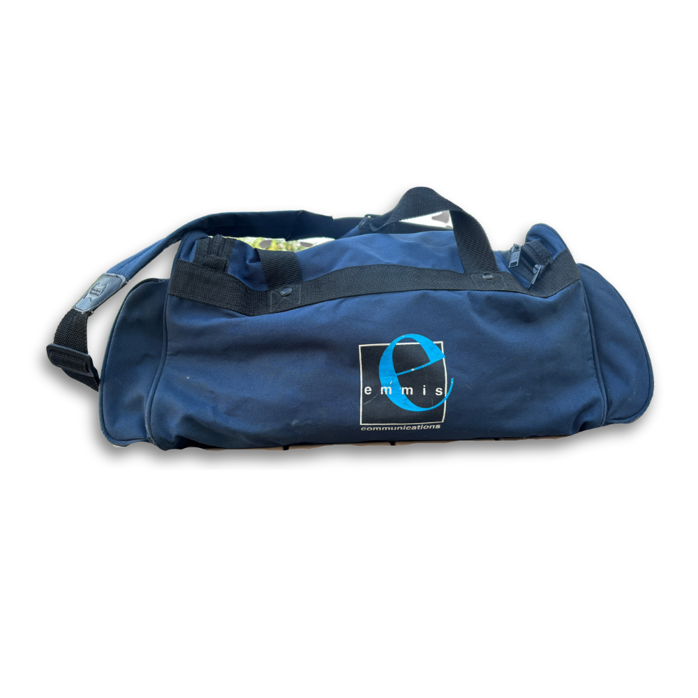 New York Emmis Radio Stations Duffle Bag VTG