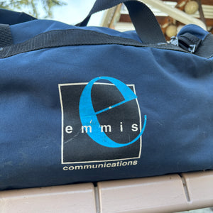 New York Emmis Radio Stations Duffle Bag VTG