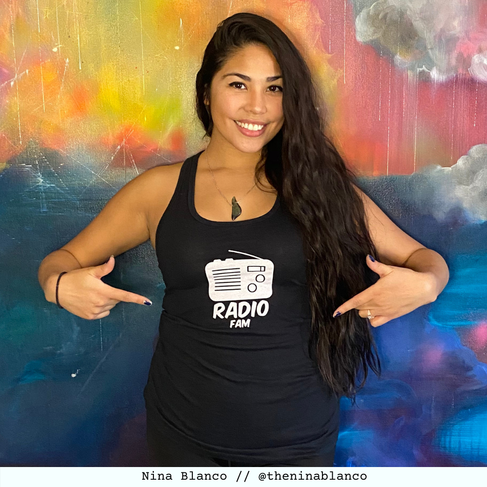 Radio Fam Logo Women's Slim-Fit Tank