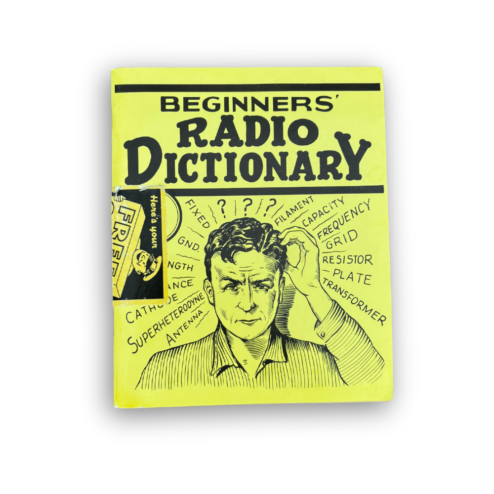 Beginners' Radio Dictionary Book