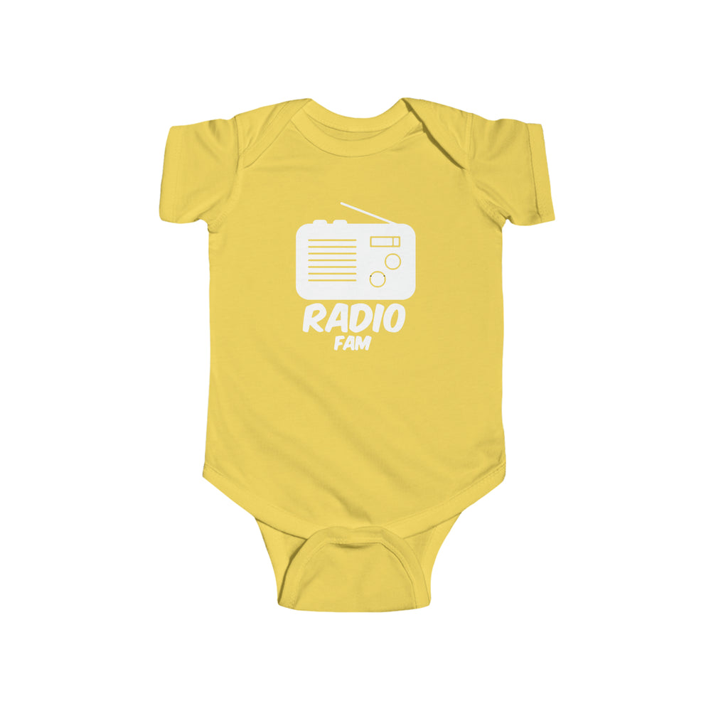 Radio Fam Logo Infant Bodysuit Onesie