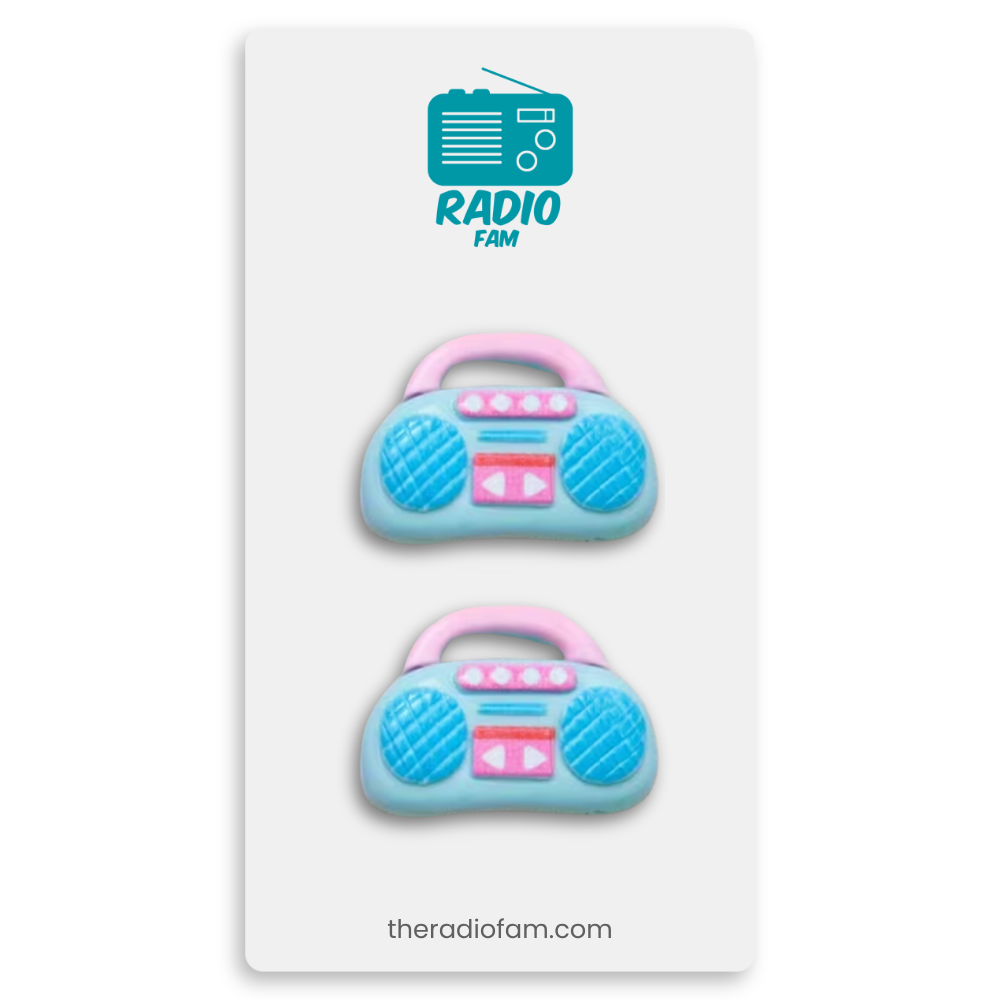 Colorful Radio Magnets (2-Pack)