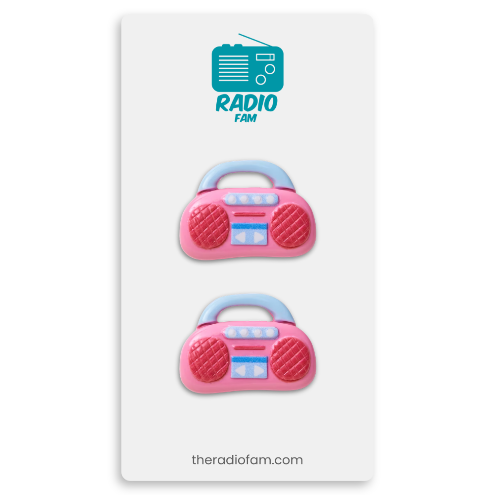 Colorful Radio Magnets (2-Pack)