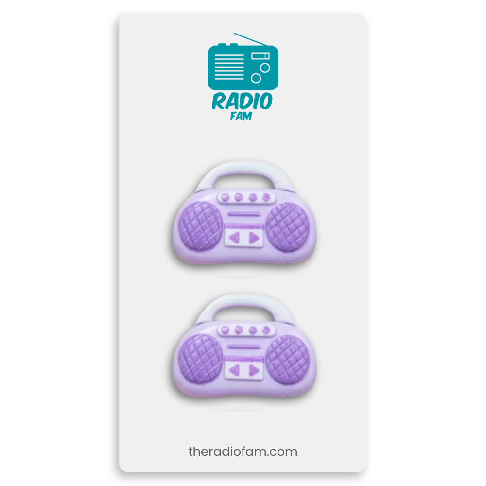 Colorful Radio Magnets (2-Pack)