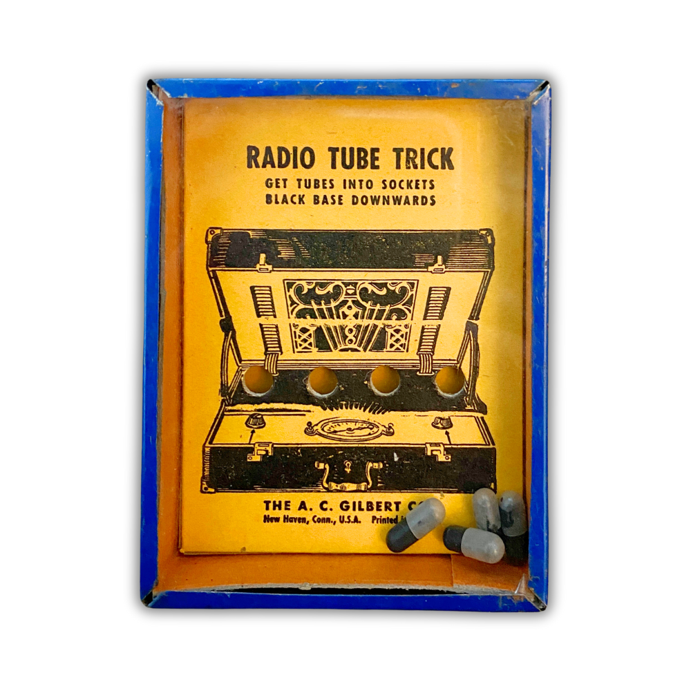 Radio Tube Trick Game VTG