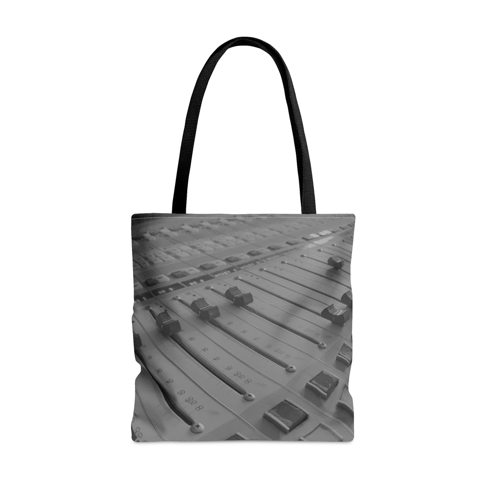 
            
                Load image into Gallery viewer, Radio Board Black &amp;amp; White Tote Bag
            
        