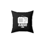 Radio Fam Logo Studio Decor Pillow