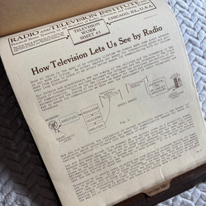 Radio and Television Institute Service Manual VTG