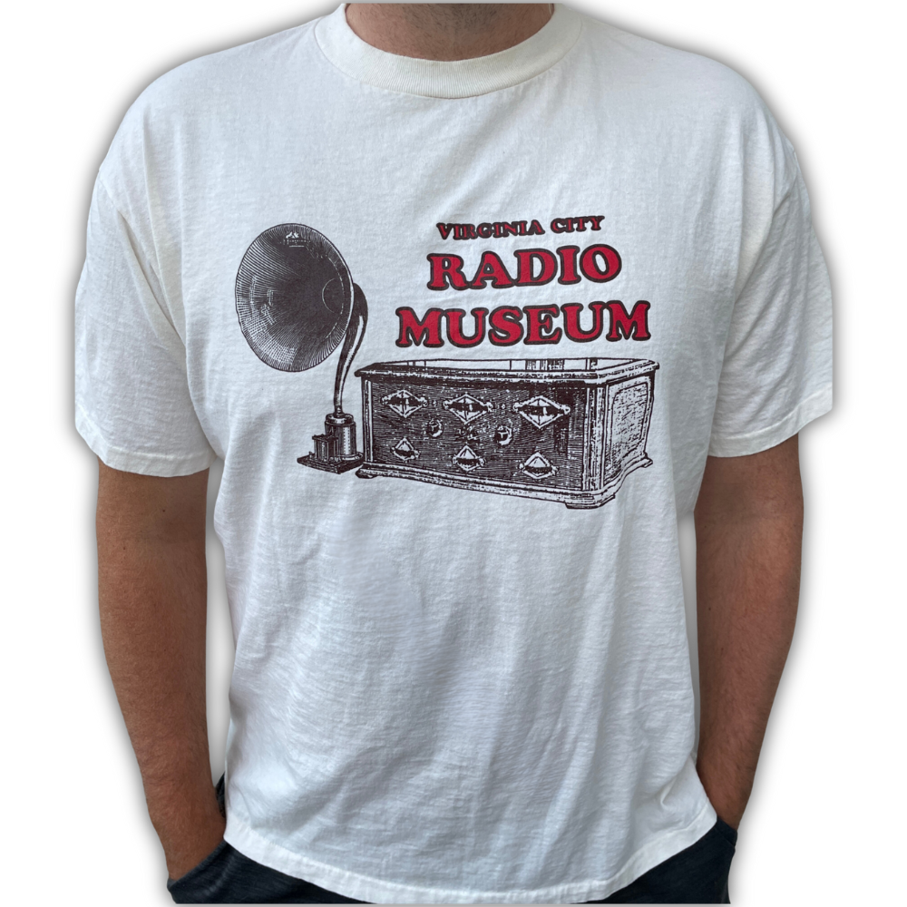 Virginia City Radio Museum XL VTG Tee