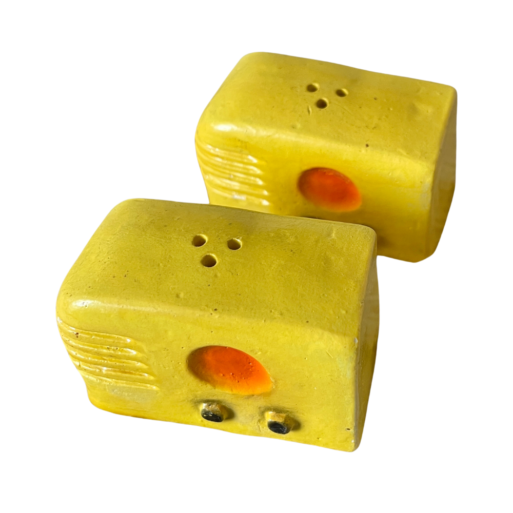 Vintage Radio Salt & Pepper Shakers