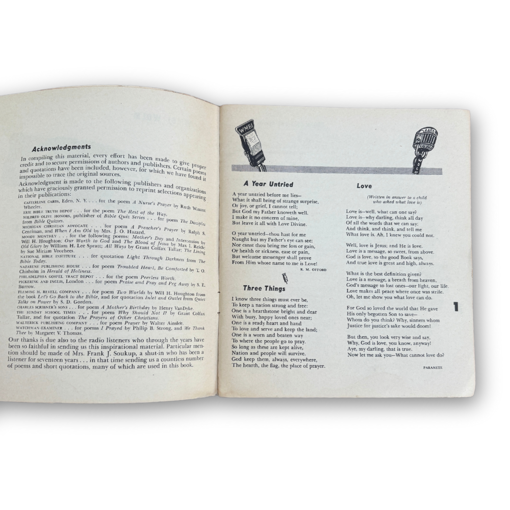 WMBI WDLM Radio Scrapbook