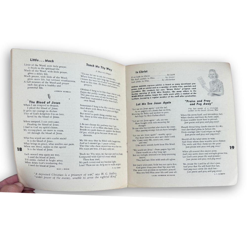 WMBI WDLM Radio Scrapbook