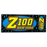 Z100 New York VTG Bumper Sticker
