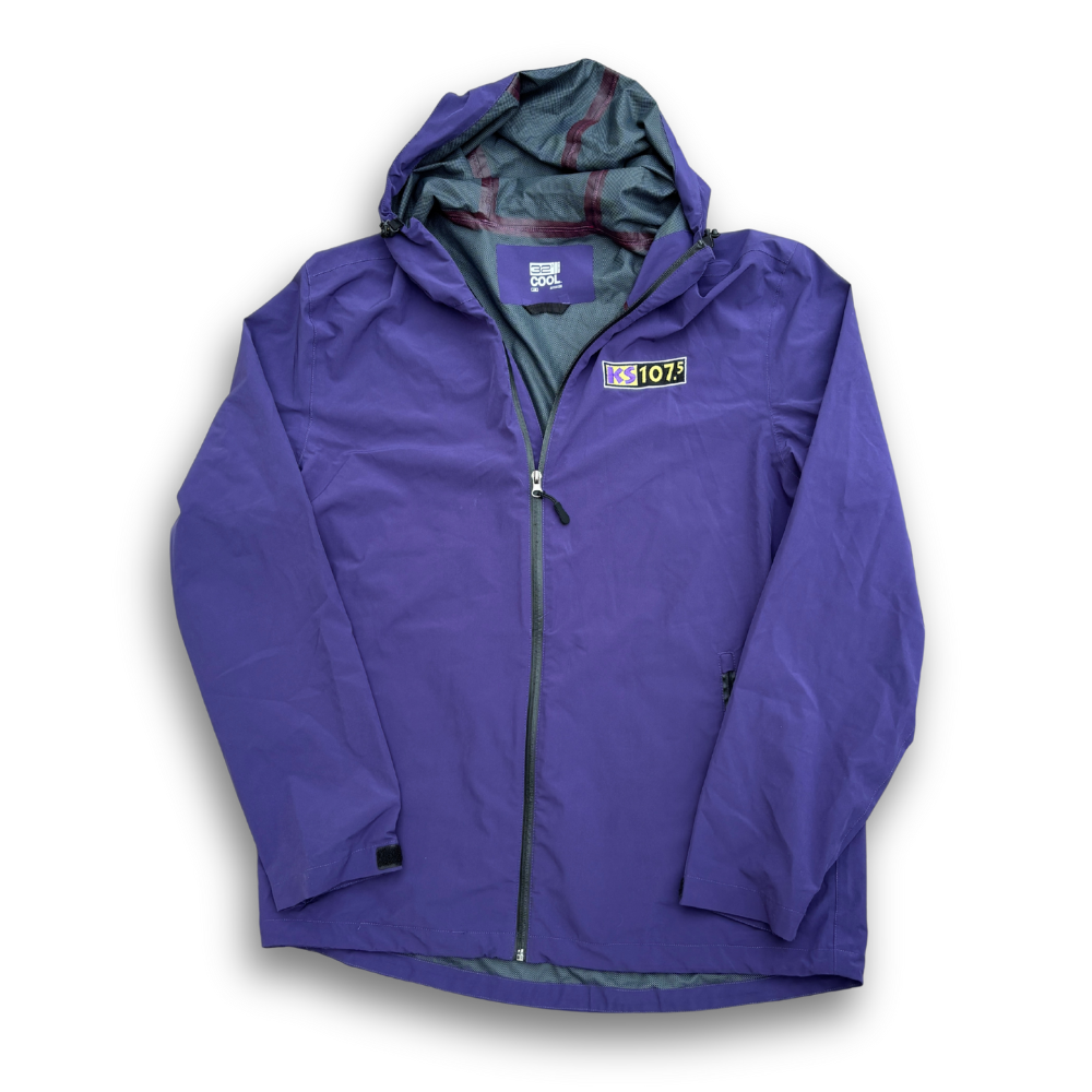 KS 107.5 Radio Station Jacket VTG