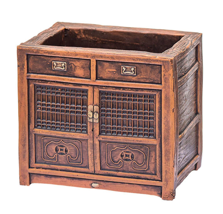 Cabinet Radio Succulent Planter