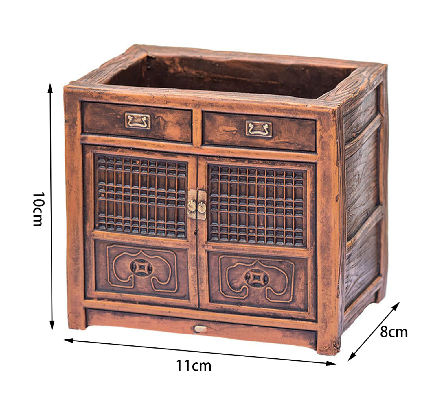 Cabinet Radio Succulent Planter