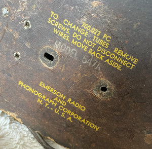 Emerson Radio VTG