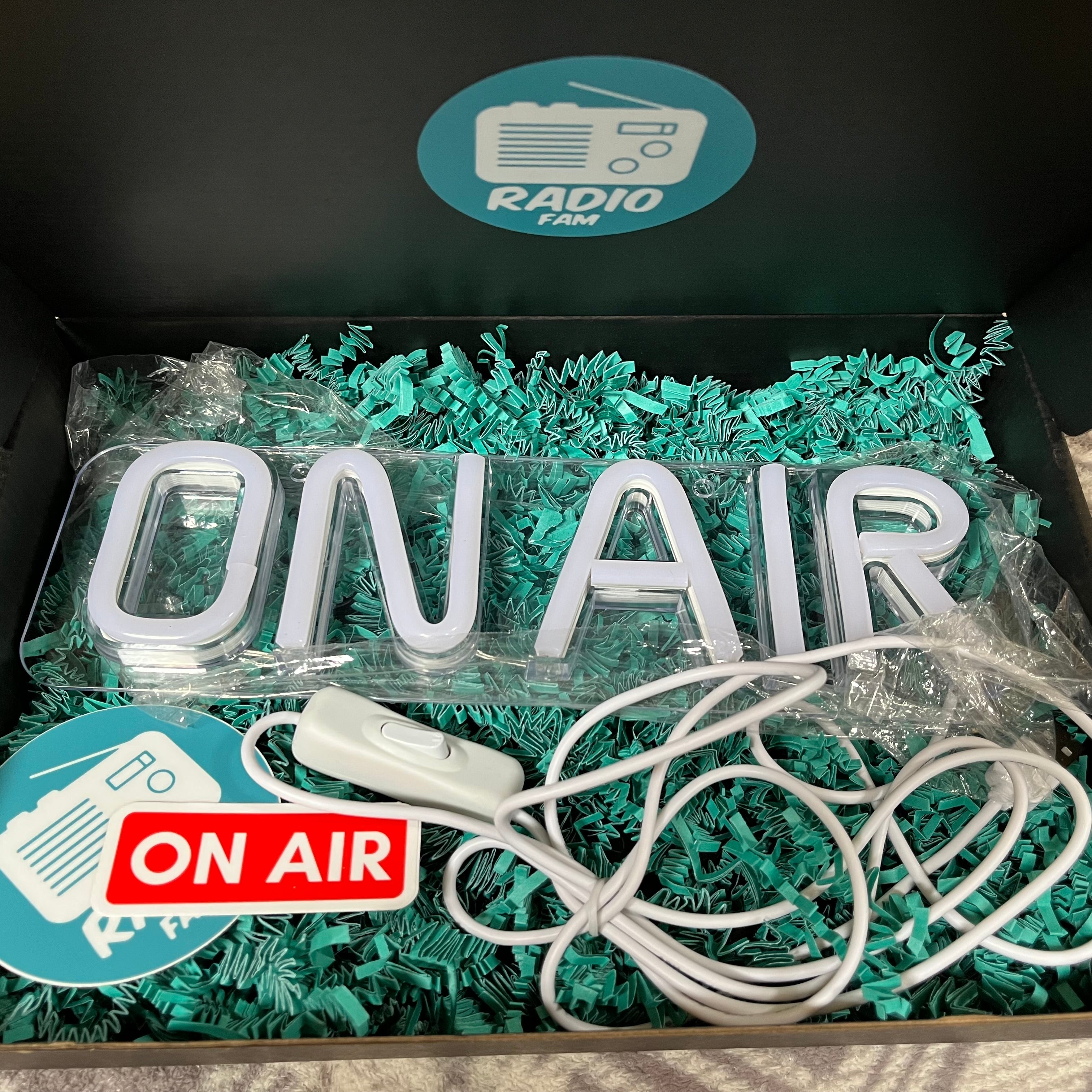 ON-AIR Studio LED Light Podcast Stream Radio Show