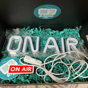 YELLOW ON-AIR Studio LED Light Podcast Stream Radio Show
