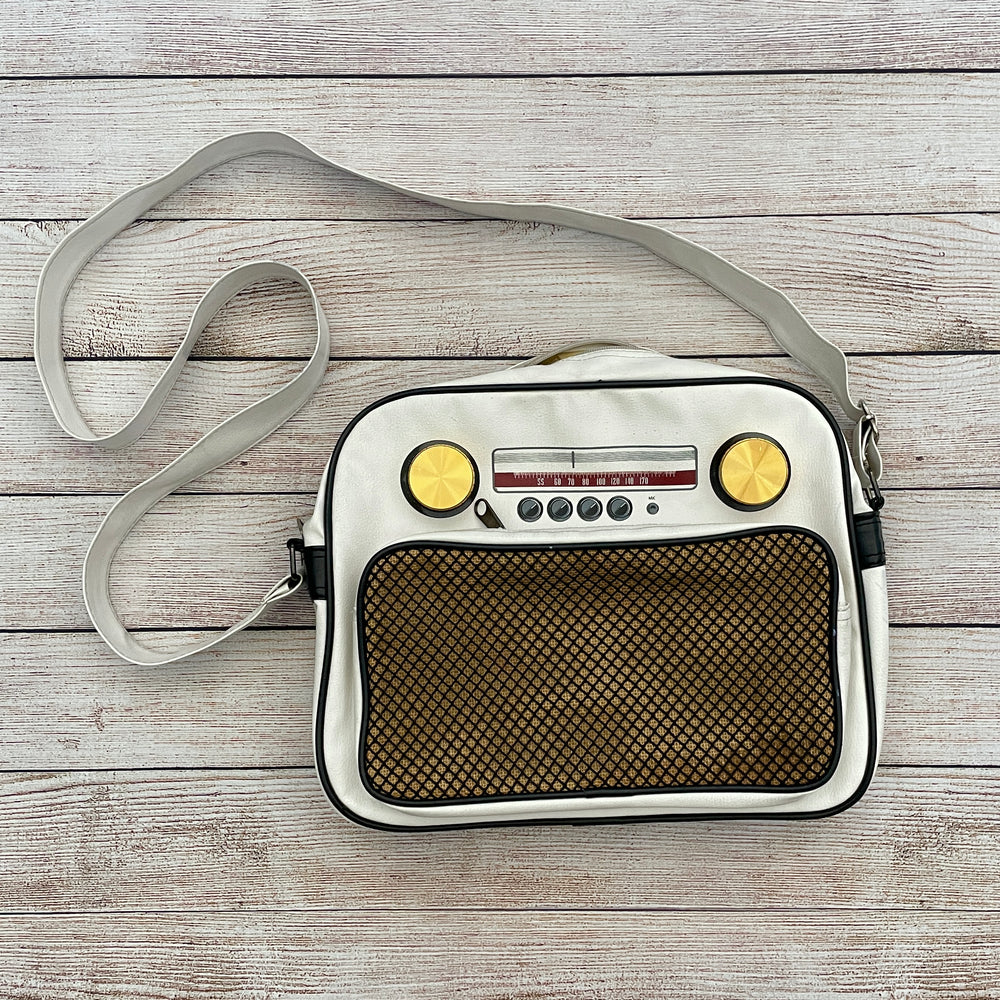 
            
                Load image into Gallery viewer, Vintage Radio Messanger Bag
            
        