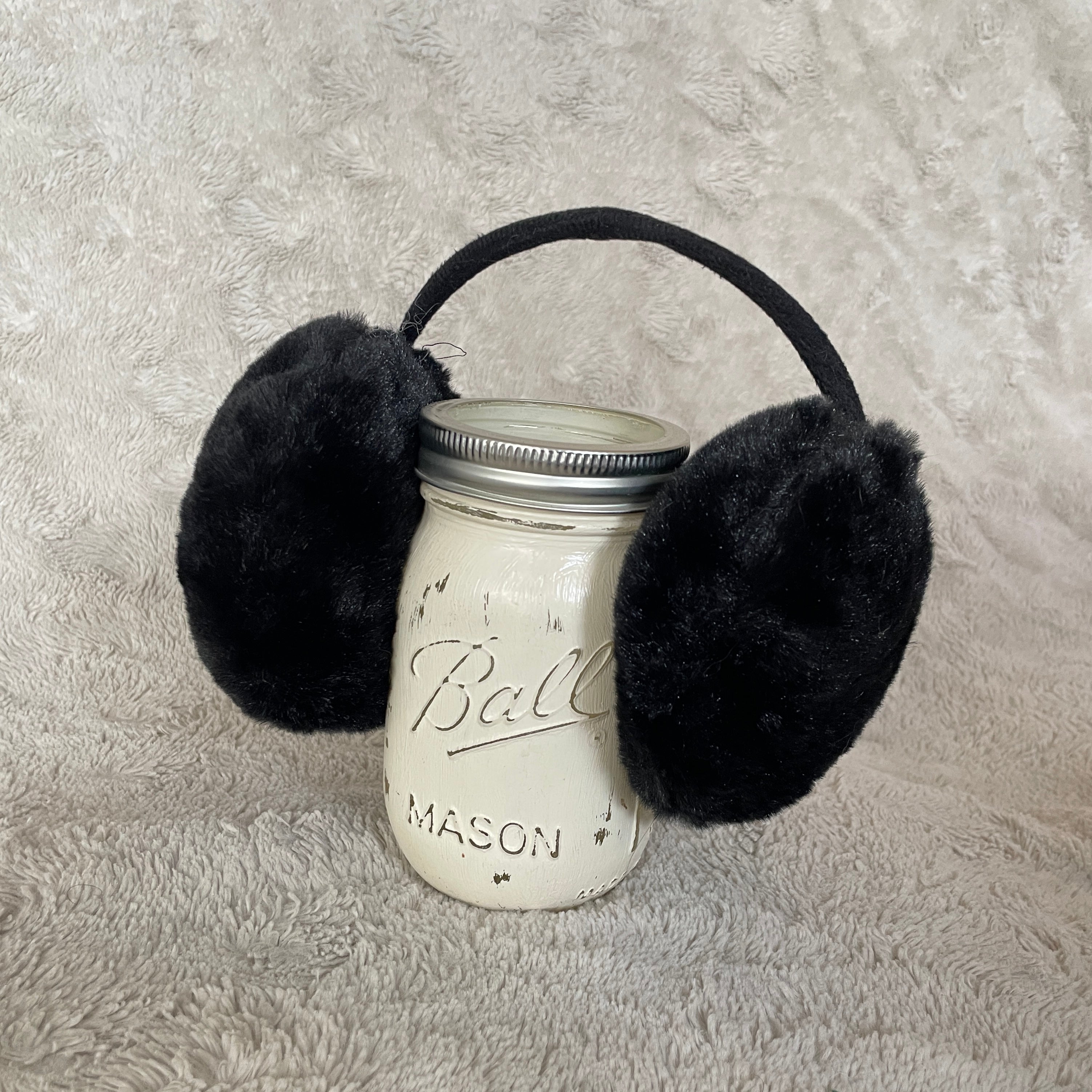 Decorative Plush Headphones