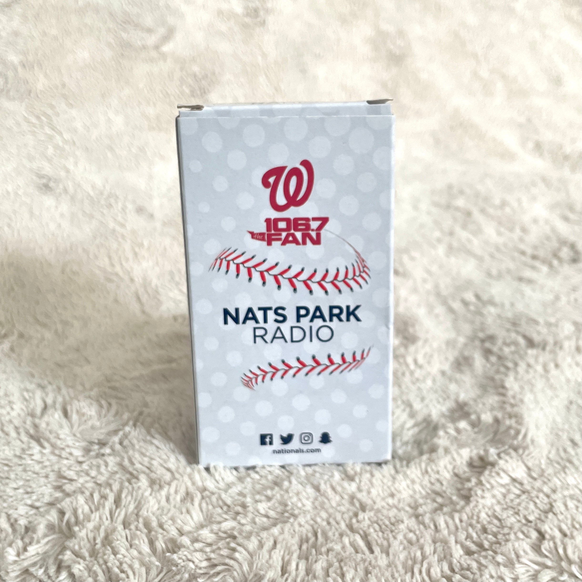 WA Nationals Pre-tuned 106.7 The Fan Radio & Lanyard