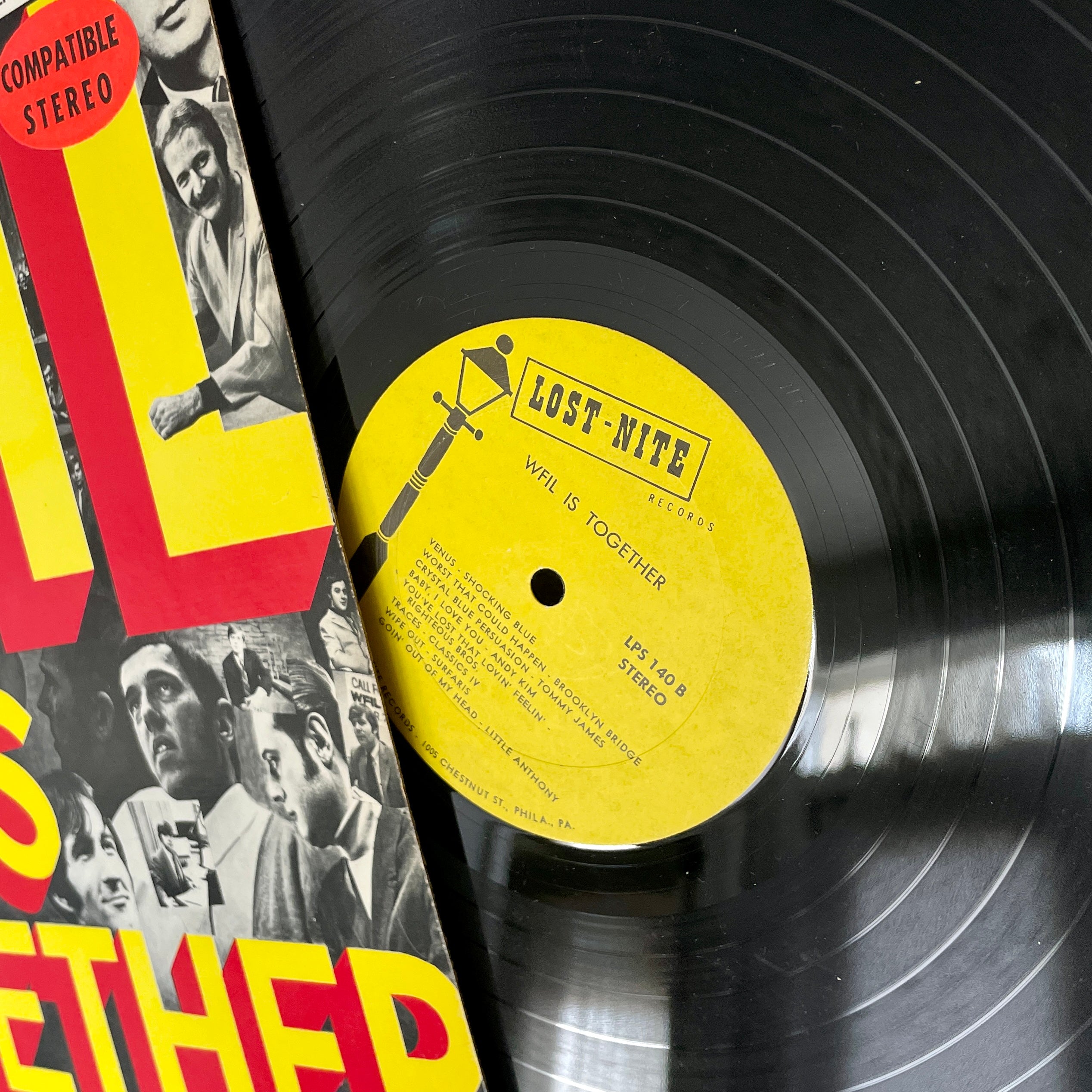WFIL Radio Station Vinyl Record