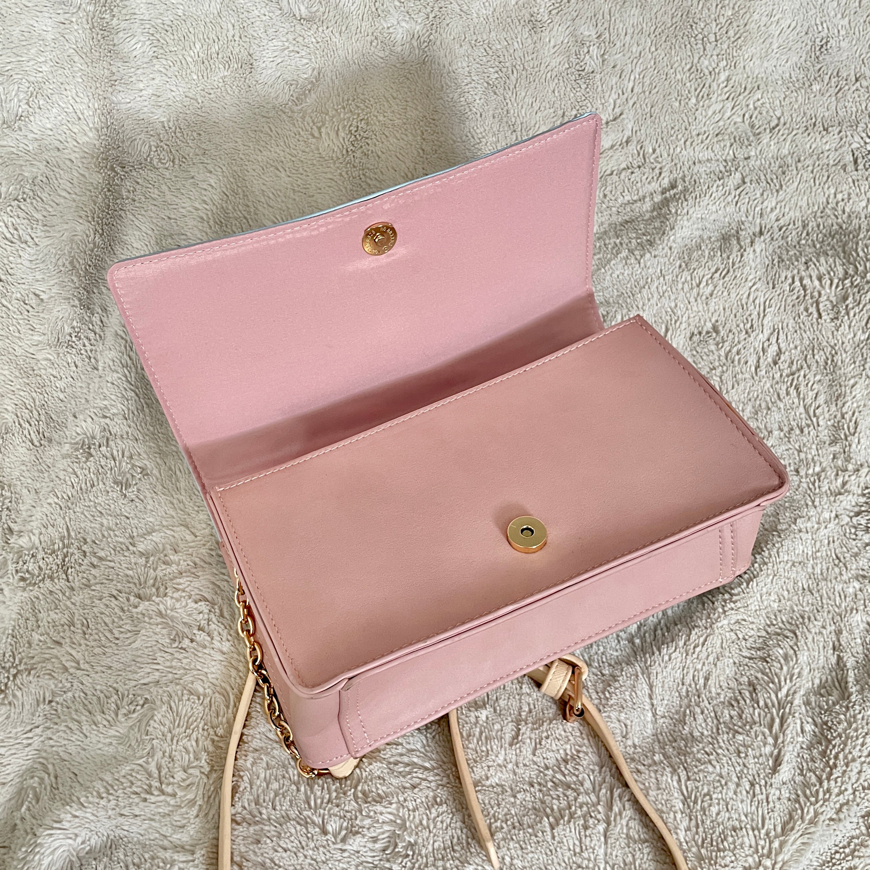 Cute Pink & Blue Radio Purse