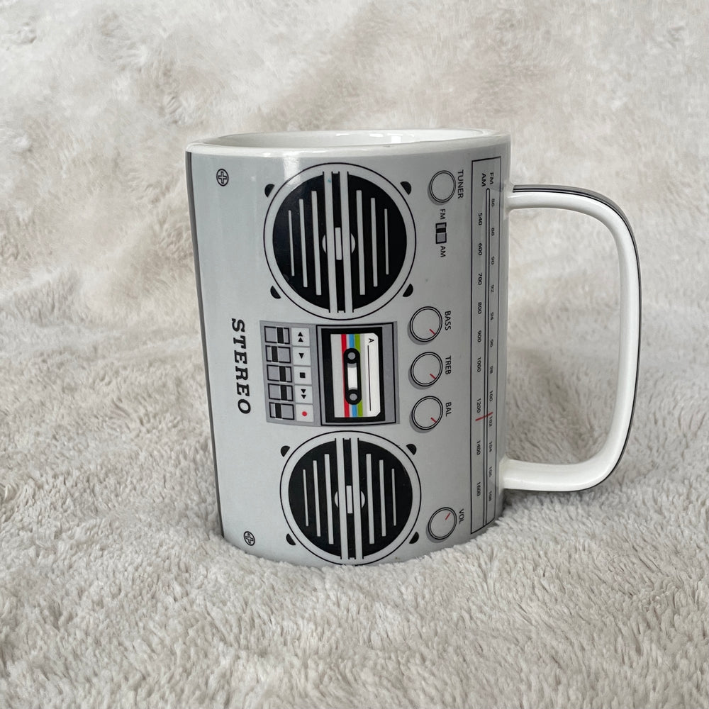 
            
                Load image into Gallery viewer, Boombox Radio Coffee Mug
            
        