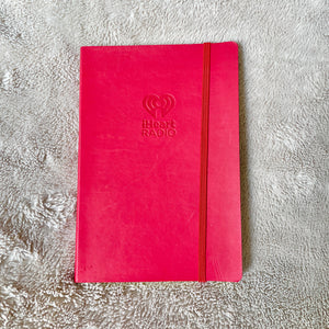 iHeart Radio Red Notebook