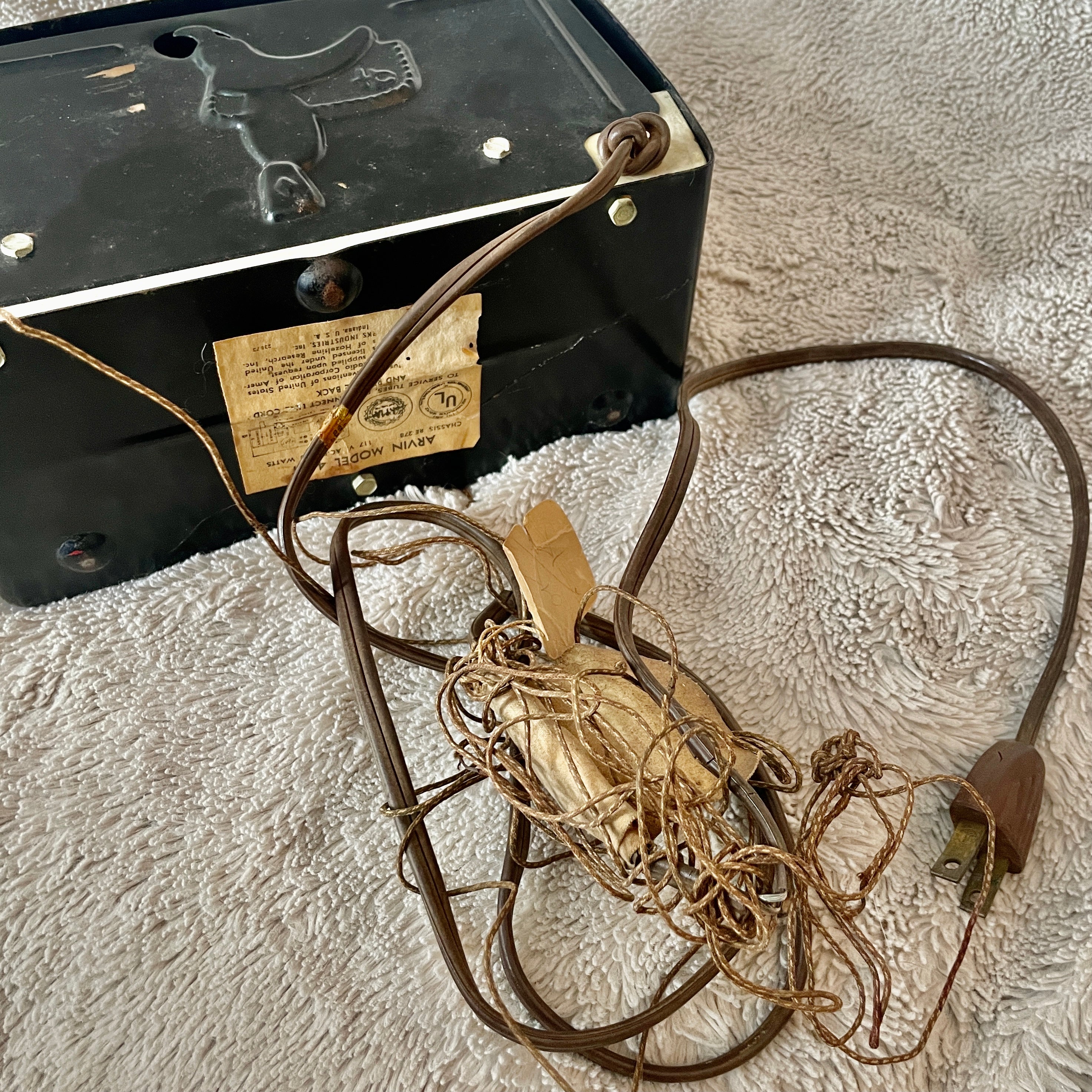 Hopalong Cassidy Arvin Radio VTG