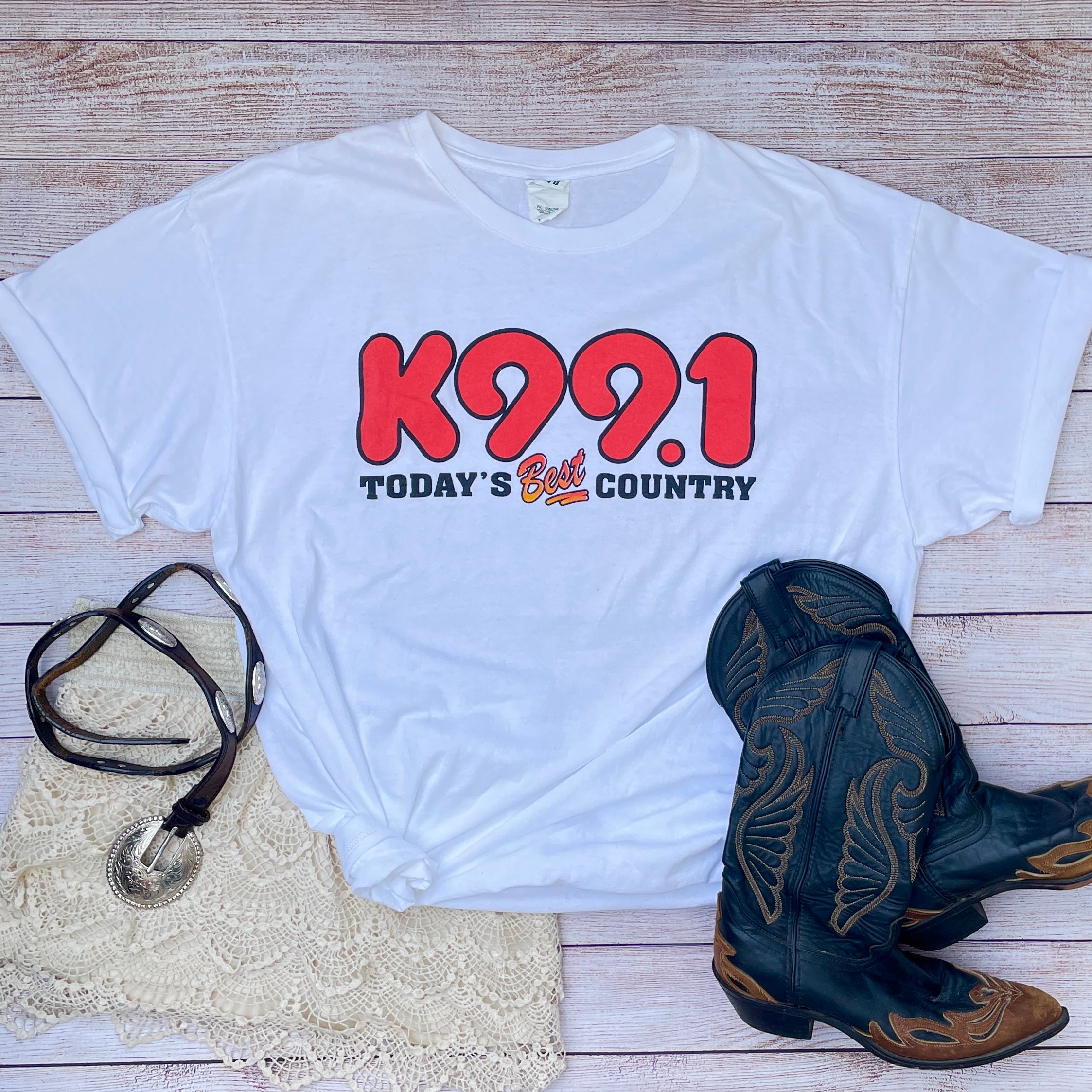 K99.1 Today's Best Country VTG T-Shirt