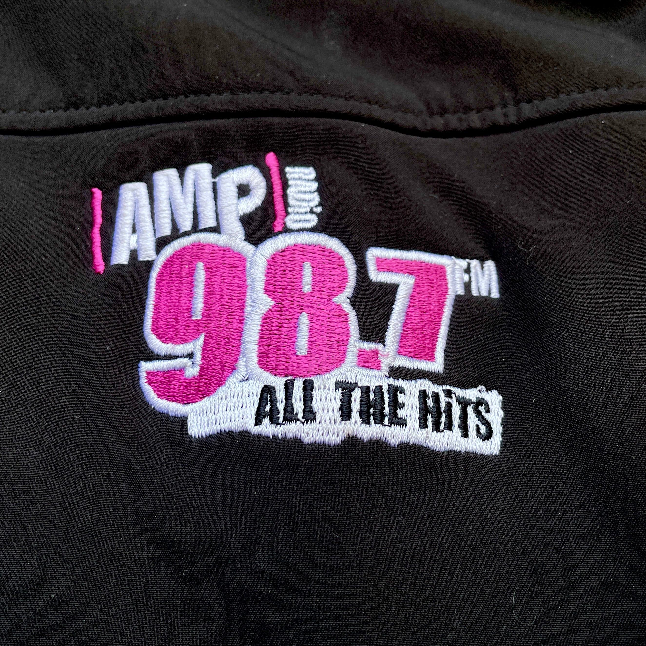 AMP Radio 98.7 Weatherproof Full-Zip Jacket VTG