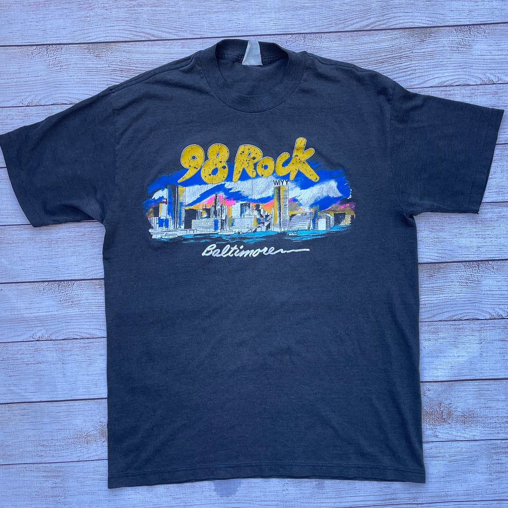 Vintage 98 Rock WIYY Baltimore T-Shirt