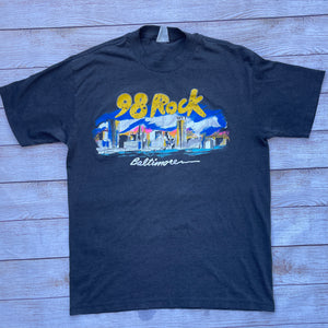 Vintage 98 Rock WIYY Baltimore T-Shirt