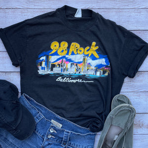 Vintage 98 Rock WIYY Baltimore T-Shirt