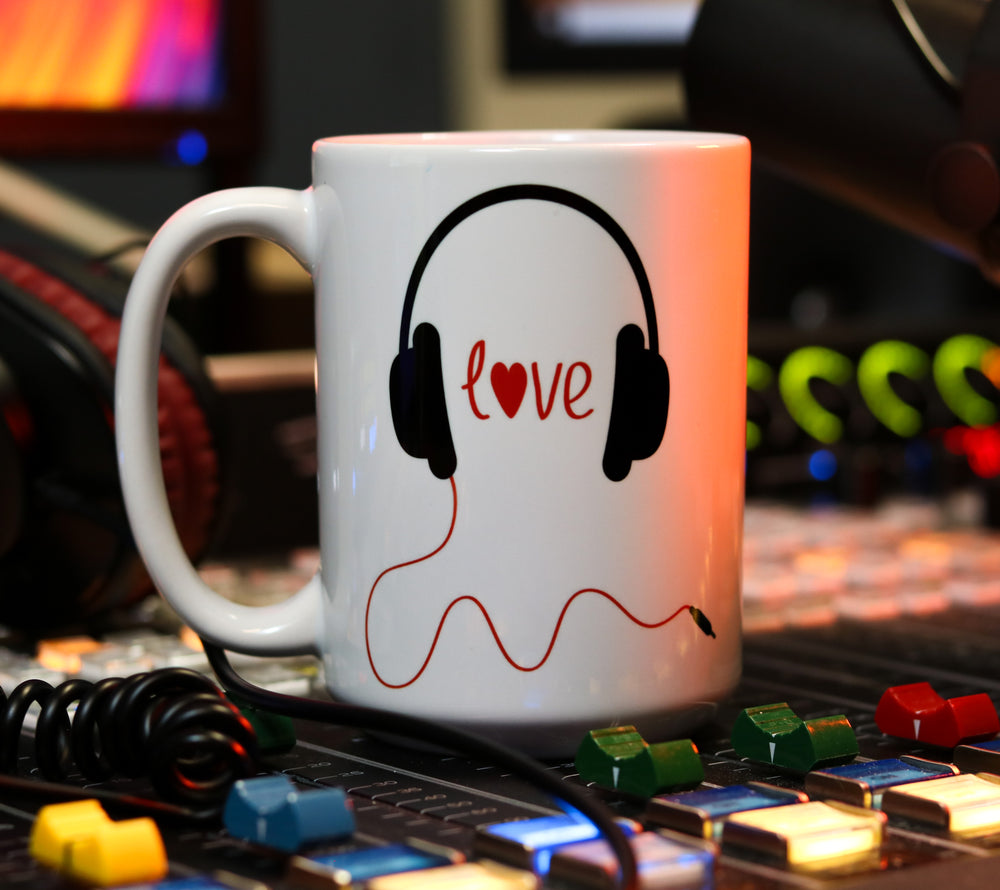 Customizable Headphones Mug