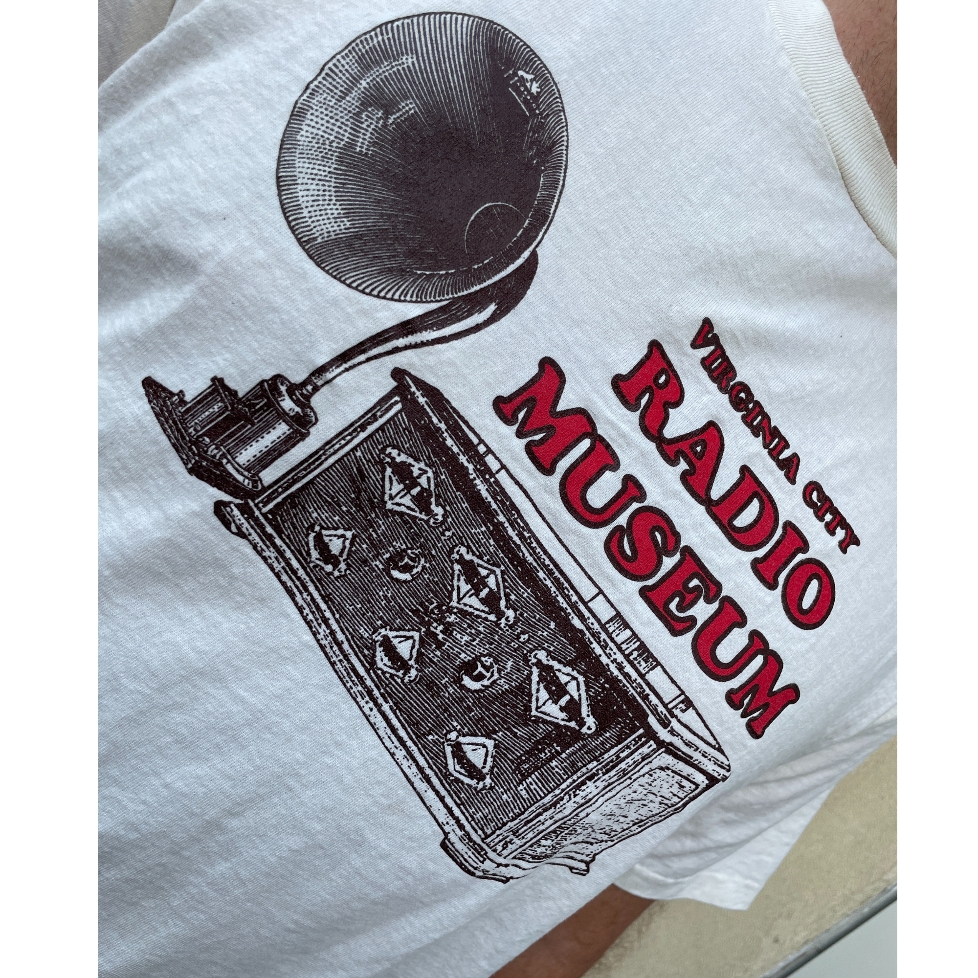 Virginia City Radio Museum XL VTG Tee