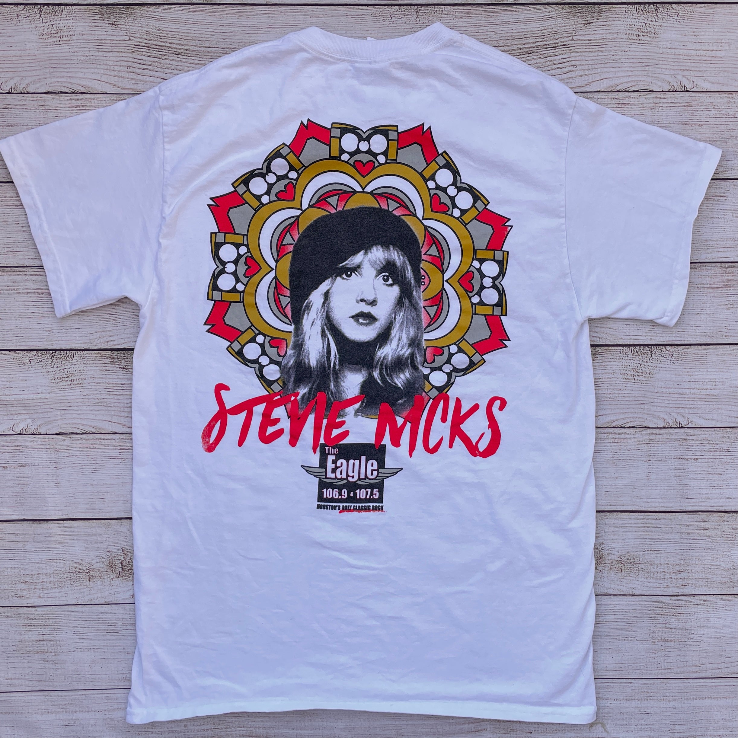 Pre-Owned Stevie Nicks Houston Radio Station Shirt