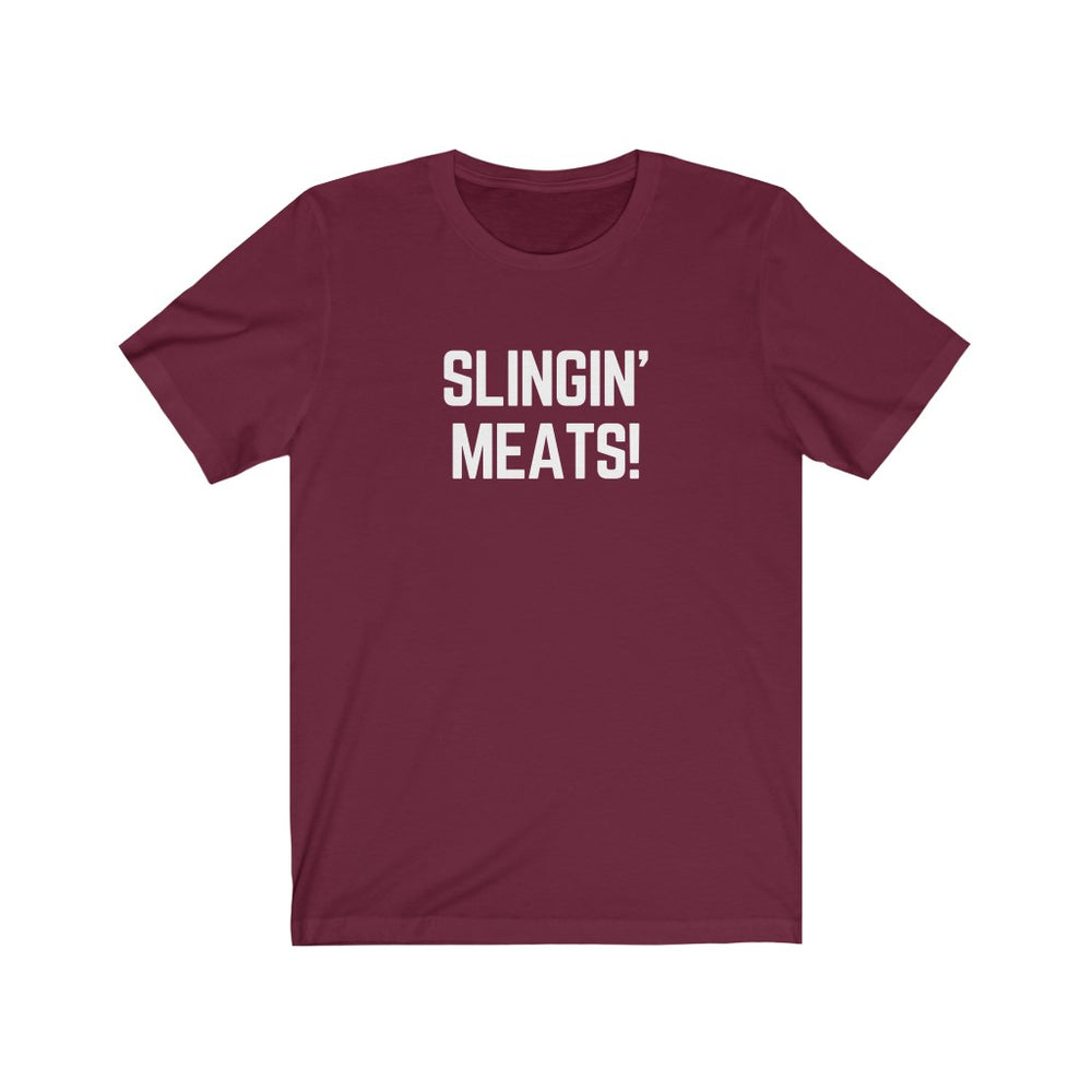 
            
                Load image into Gallery viewer, Slingin&amp;#39; Meat Remote Unisex Tee
            
        